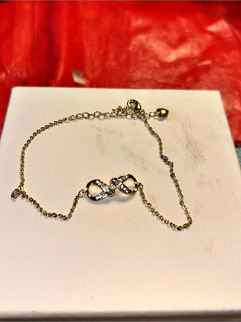 Infinity Bracelet in Gold